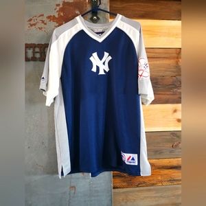 NY Yankees Majestic Jersey XL